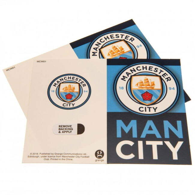 match worn Manchester City FC Crest Gift Wrap