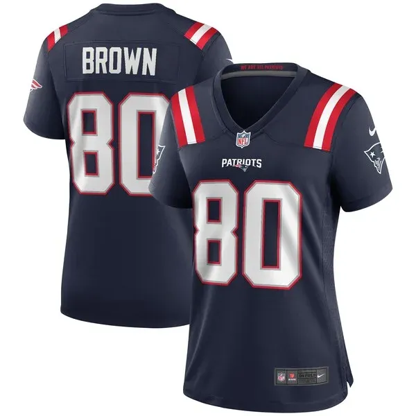 Performance New England Patriots Game Jersey - Premium Navy NFL Fan...