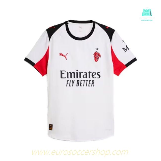 2025-2026 AC Milan Authentic Away Shirt