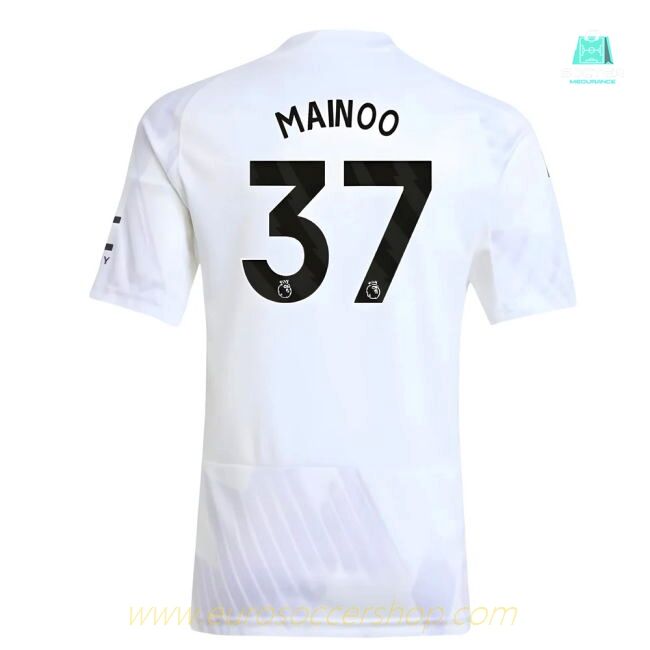 2025-2026 Man Utd Away Shirt (Kids) (Mainoo 37)