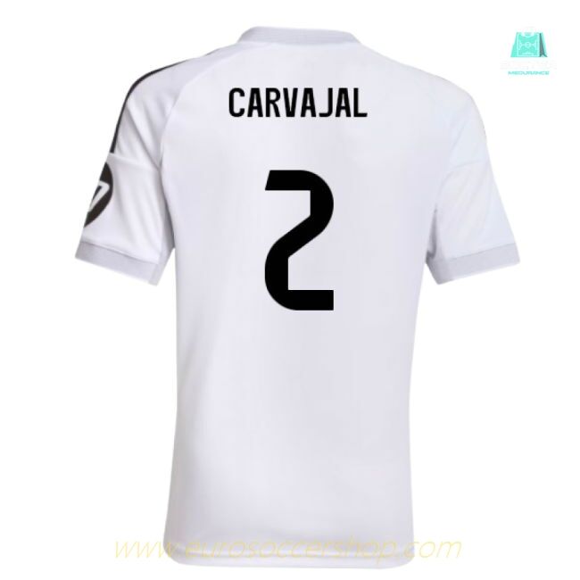 2025-2026 Real Madrid Home Shirt (Kids) (Carvajal 2)