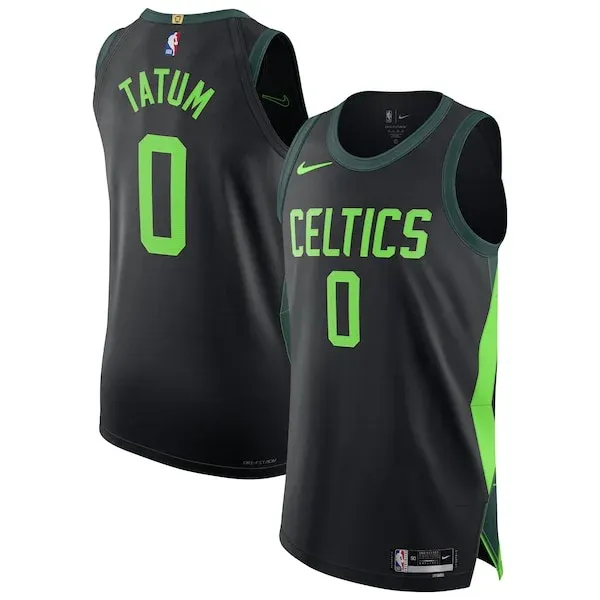 Jayson Tatum BOS Authentic Jersey - contemporary high-quality - Black