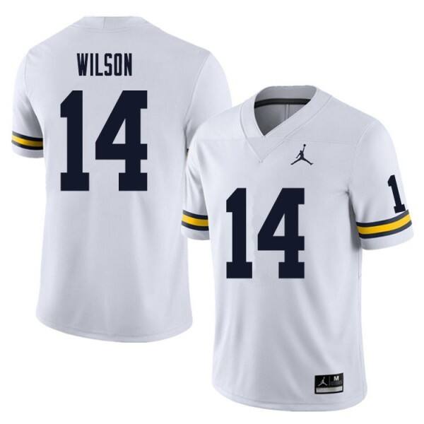 Men Ncaa Team #14 White Men Premium Jersey - Discounted