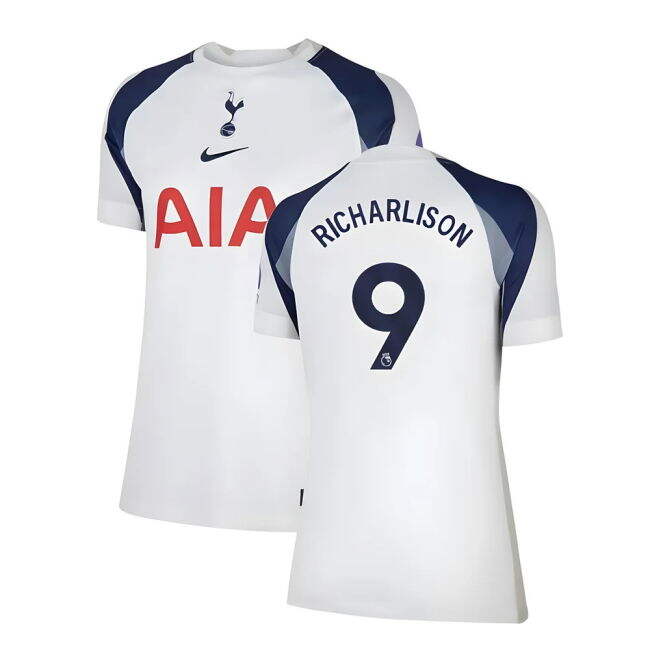 Premium Quality Avid Spurs Tottenham Home Shirt Womens Richarlison...