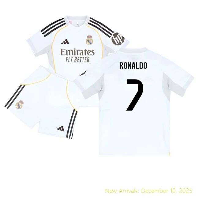Ronaldo Real Madrid (rm) Home - Official Edition - Durable Fabric