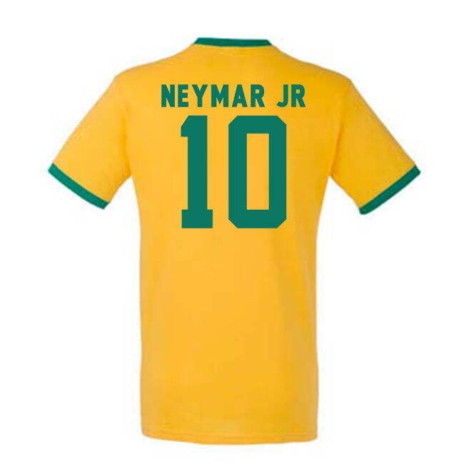 Brazil Football Squad Sophisticated Home Match Shirt (1)