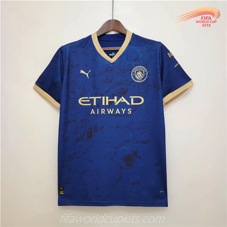 Manchester City 23-24 Special Blue Football Kit
