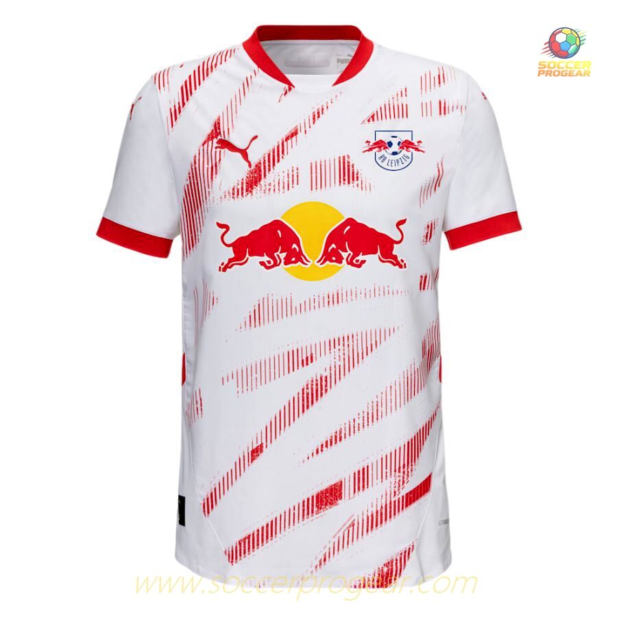 Soccer Football Shirt Player Version Red Bull Leipzig Home 2024-2025 Season