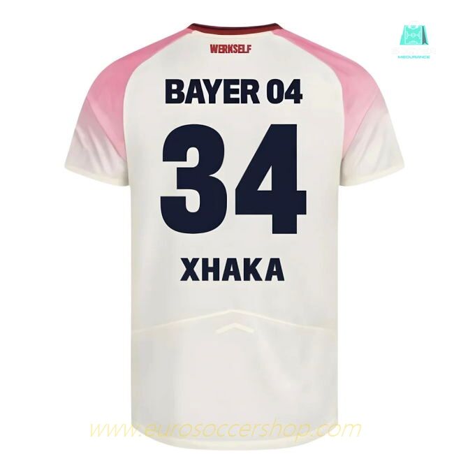 2025-2026 Bayer Leverkusen Away Shirt (Kids) (Xhaka 34)