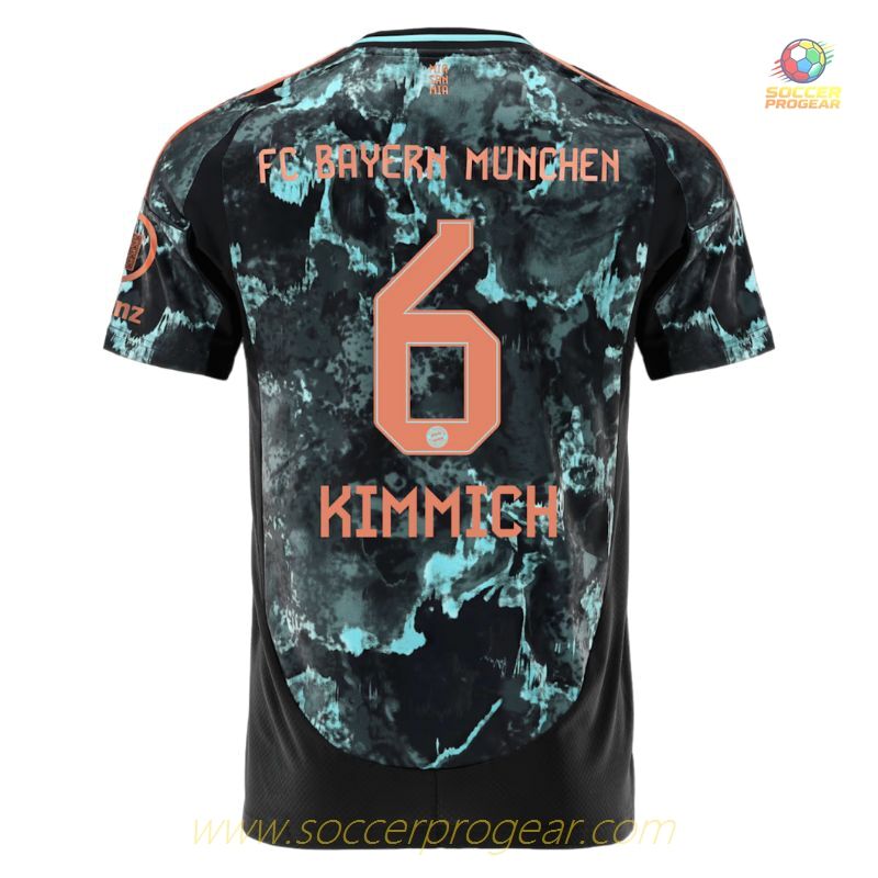 Soccer Jersey Soccer Uniform Youth Bayern Munich Away 2024/25 Collection Kimmich