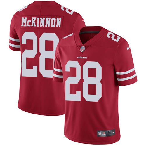 NFL San Francisco #None Red None Limited Jersey fan gear