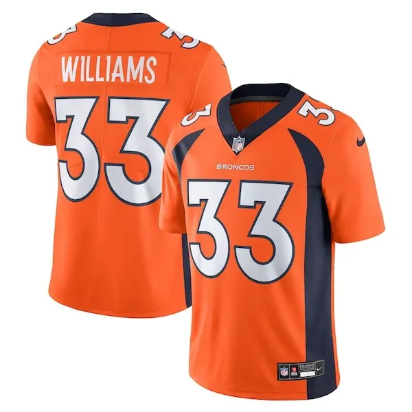 None Limited NFL Jersey - Orange | Performance Football Apparel