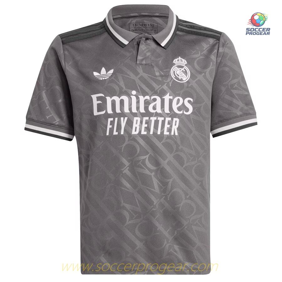 Real Madrid 2024-25 Edition Third Children's Edition Football Shirt