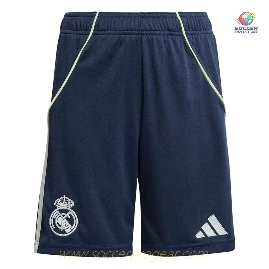 Real Madrid Away Kids Edition Football Kit Football Jersey 2025-26 Edition Vini Jr.