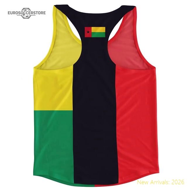 Excellent Guinea Bissau Flag Running Vest - Fan Collection