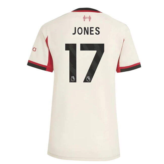 2025-2026 Liverpool Away Shirt (Womens) (Jones 17) (Match Day)