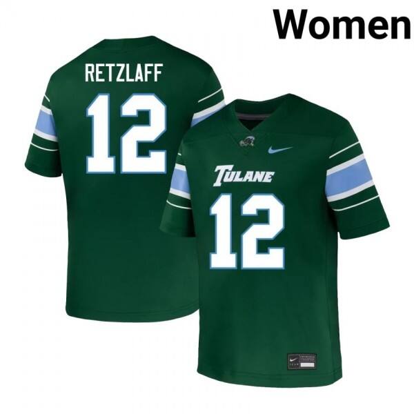 Women Ncaa Team #12 Jake Retzlaff Official Jersey - Budget