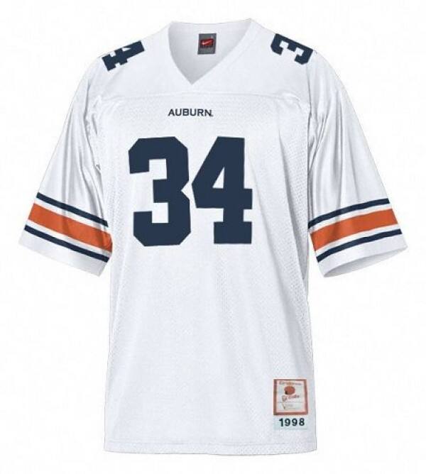 Key Contributor #34 Bo Jackson White Great Value Jersey