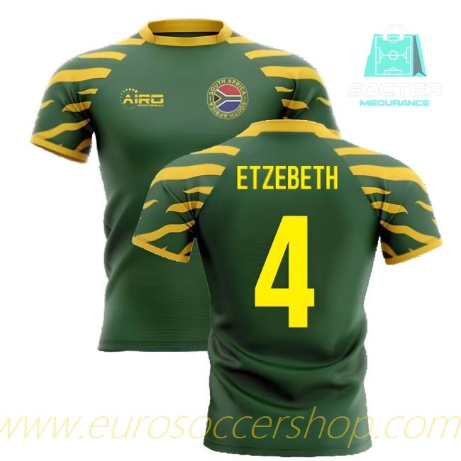 2025/26 Campaign South Africa Home Kit Libero (Etzebeth 4)