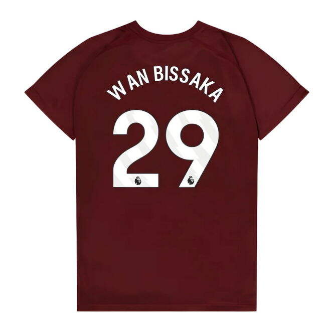 West Ham United Poly T-Shirt - Claret/Blue (Children