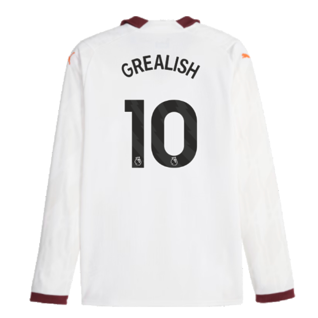 Man City Away Football Jersey 2023-20 - GREALISH #10 L M S