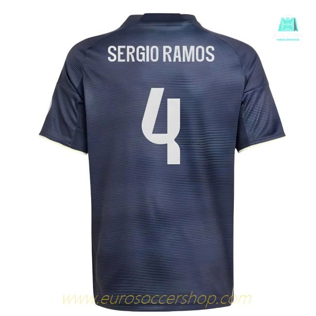 2025-2026 Real Madrid Away Shirt (Kids) (Sergio Ramos 4)