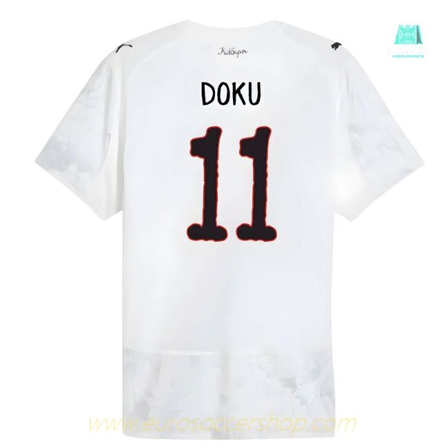 2025-2026 KIDSUPER x Manchester City CWC Authentic Shirt (White) (Doku 11)