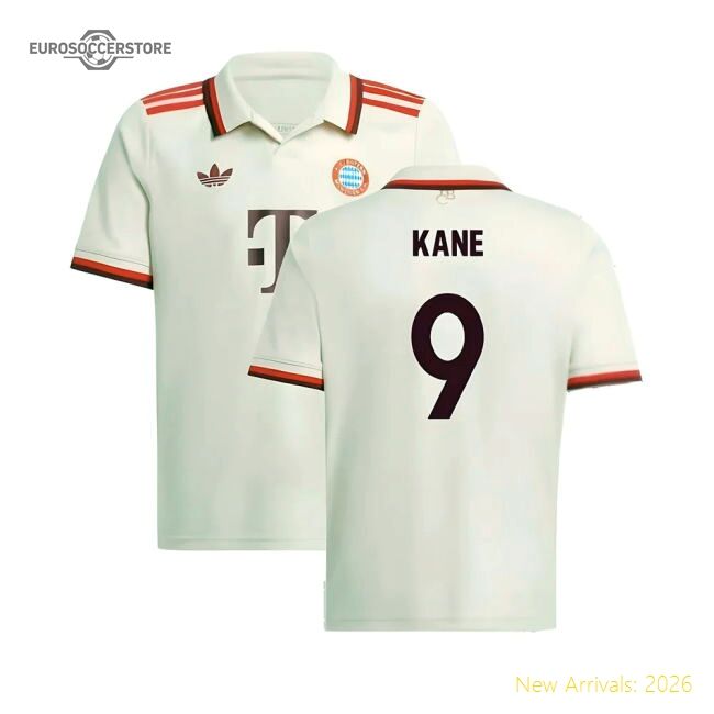 Premium-grade 2024-2025 Bayern Munich Change Jersey (kids) (kane 9)