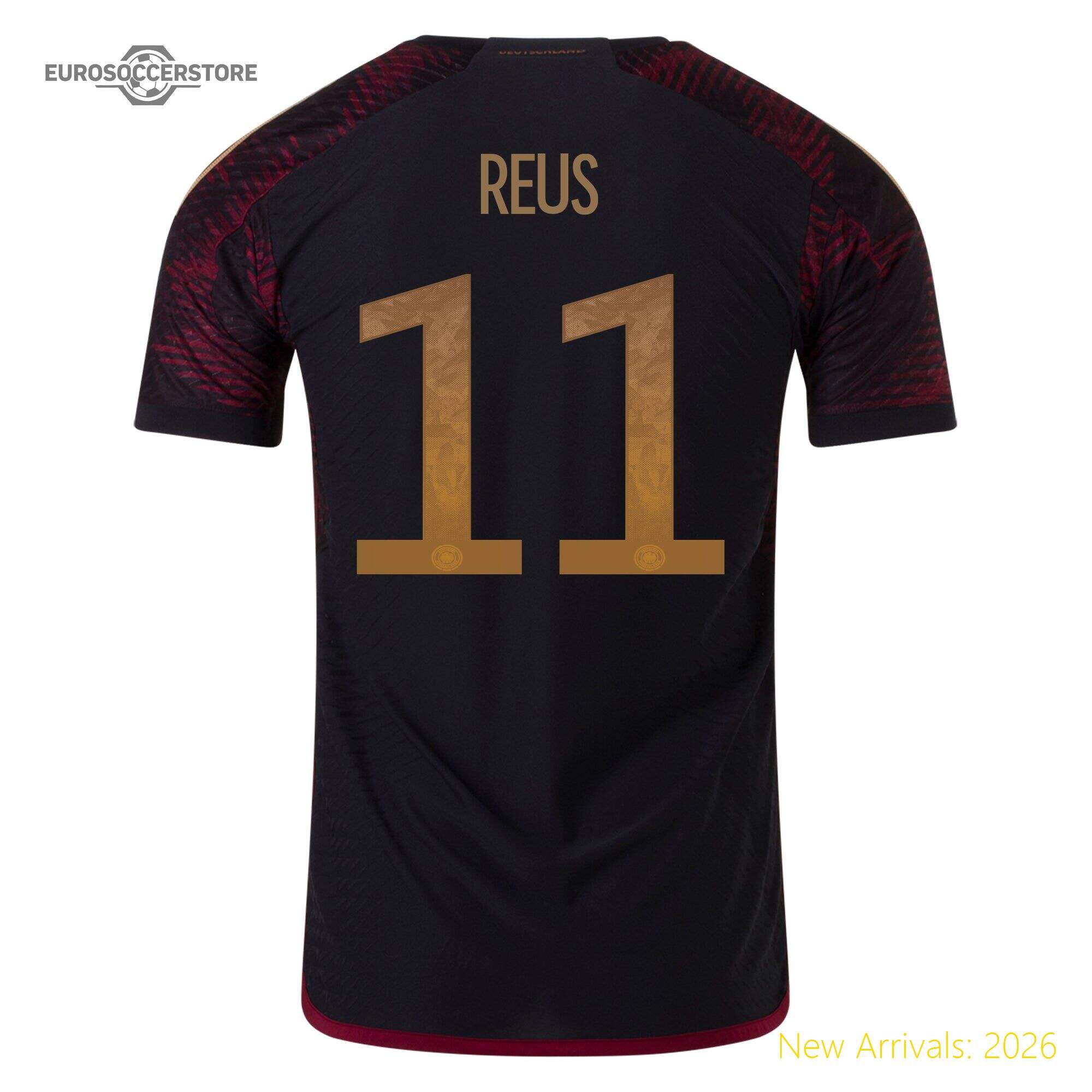 Eye-catching Professional Men Ger Hall Of Famer Away Jersey 2022