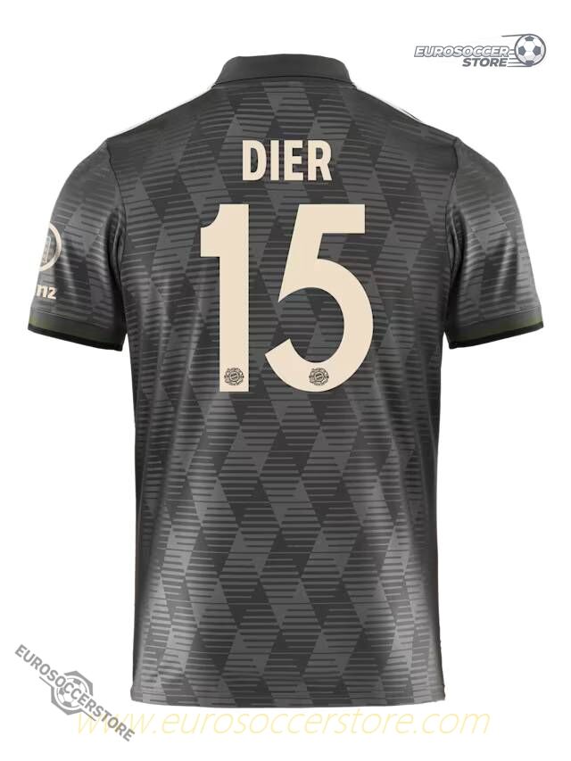 Bayern Munich Oktoberfest Edition Dier 15 Football Jersey 2024-2025 Season