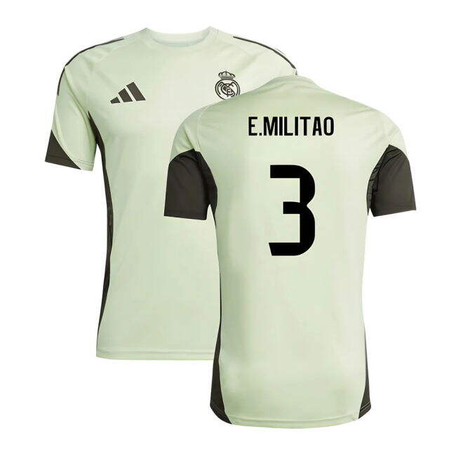 2025-2026 Real Madrid Football Shirt (Almost Lime) Antibacterial