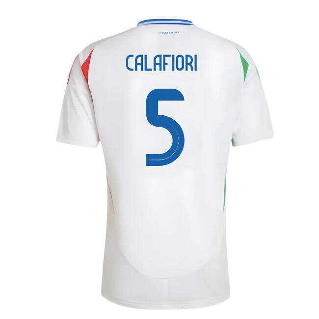 Low Cost 2024-2025 Italy Away Shirt (CALAFIORI 5) Online Store