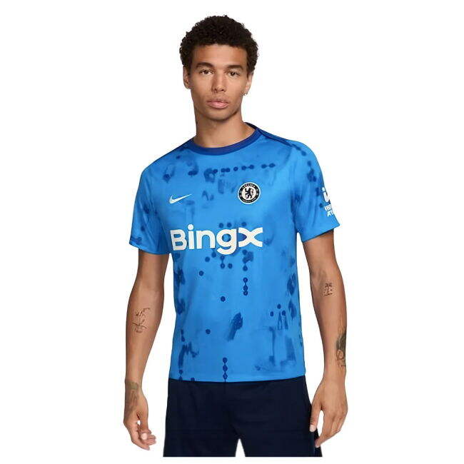 Durable Material Chelsea Chelsea Academy Pro Pre Match Shirt Blue ...