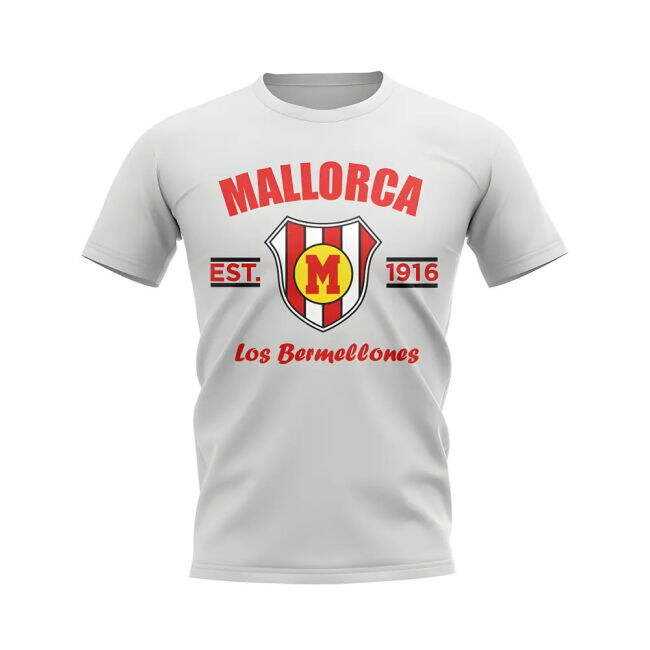 Mallorca Established Football T-Shirt (White)
