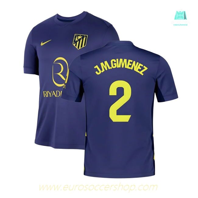 2025-2026 Atletico Madrid Away Shirt (J.M.Gimenez 2)