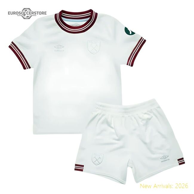 Premium 2023-2024 West Ham Away Infant Mini Kit - Premium Quality