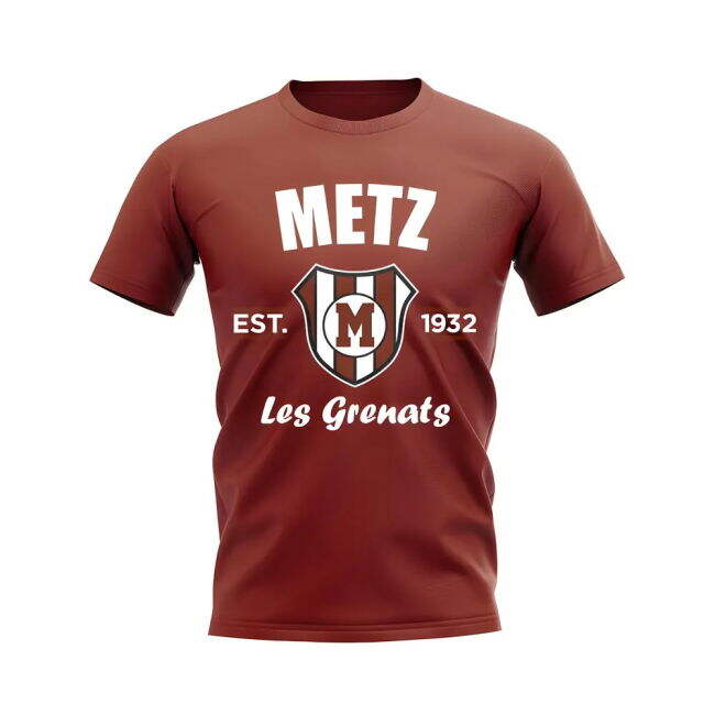 Metz Established Football T-Shirt (Maroon)