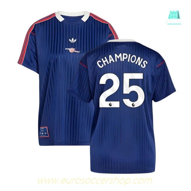 Arsenal Terrace Icons Shirt (Navy) (Champions 25)