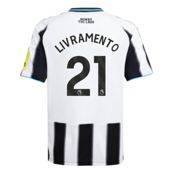Official 2025-2026 Newcastle Home Shirt (kids) (livramento 21)
