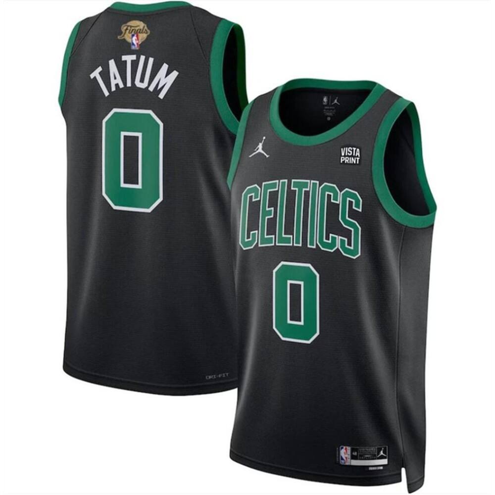 Durable Jayson Tatum0 Boston Celtics Jersey Black - - NBA Collection