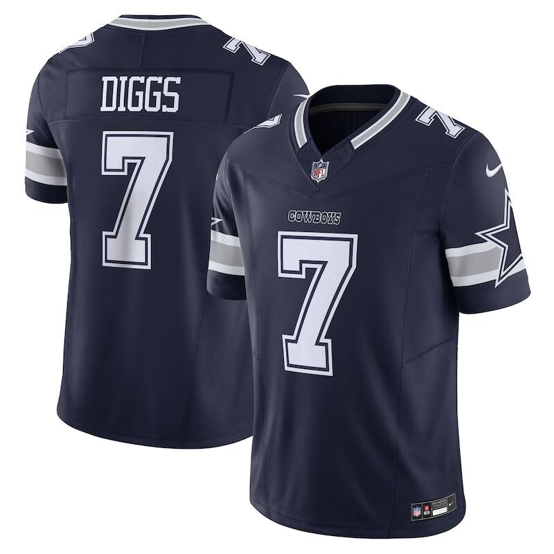 None Trevon Diggs Dallas Cowboys Championship Replica Jersey