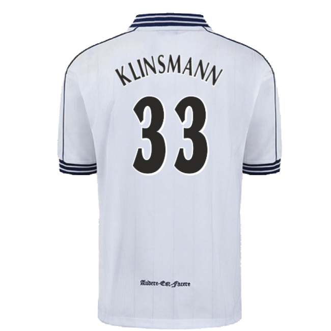 Faithful Spurs Tottenham Home Pony Retro Shirt Klinsmann #33 Ultra...