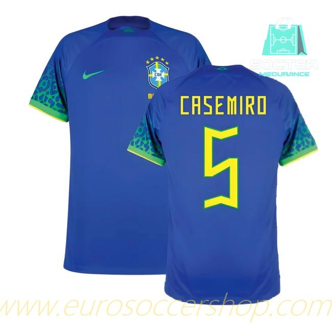2022-2023 Brazil Away Shirt (CASEMIRO 5)