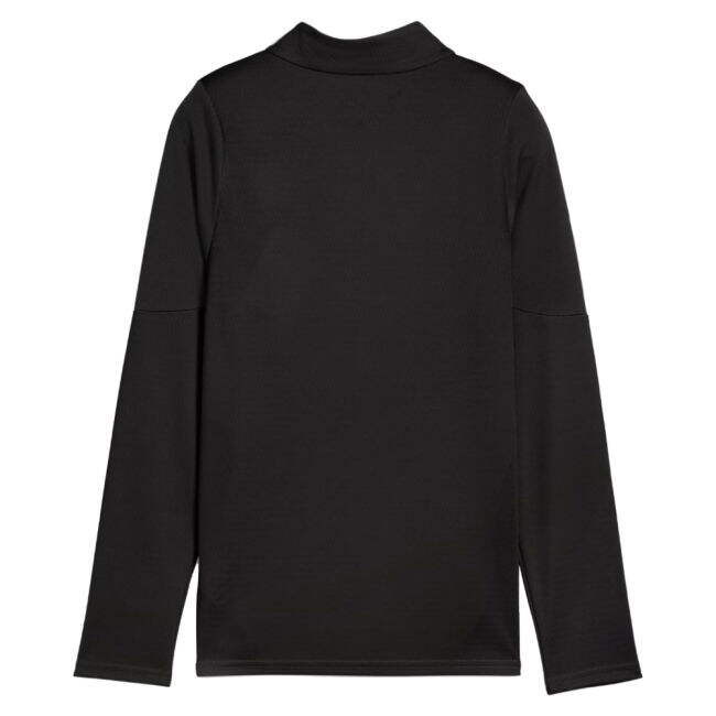 2025-2026 Man City Training 1/4 Zip Top (Black) - Kids