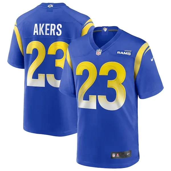 Performance Los Angeles Rams Game Jersey - Premium Royal NFL Fan Je...