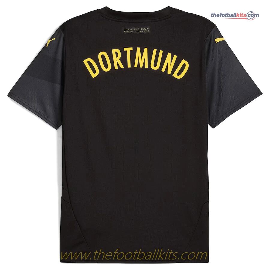 Borussia Dortmund Away Soccer Shirt 2024/25 Season