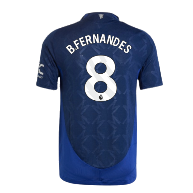 Man Utd 2024-20 Away Jersey Fernandes #8 M S
