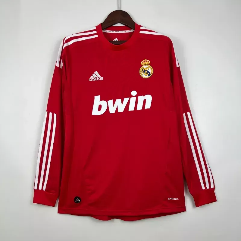 2011-2012 Long Sleeve Real Madrid Third retro kit