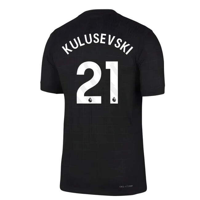 Tottenham 2025-20 Away Football Shirt Featuring Kulusevski 21 L M S