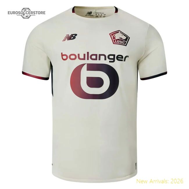 Fan-Favorite Top-Quality 2025-2026 Lille Away Shirt (Hazard 10)